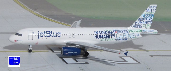 Jet Blue Airbus A320 Reg# N598JB Scale Blue Box1:400
