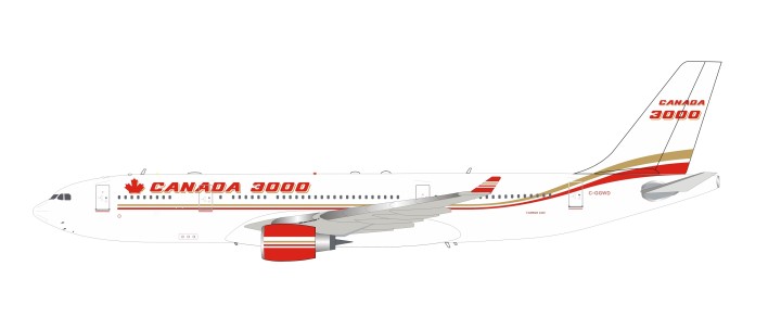 Canada 3000 Airbus A330-200 C-GGWD InFlight IF332270119 scale 1:200