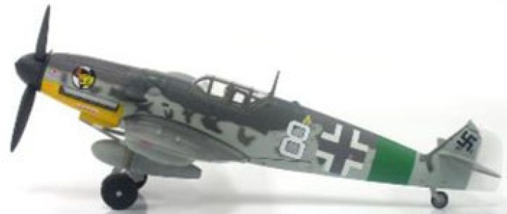 Bf 109G-6 I./JG 27, Fels-am-Wagram Scale 1:72 Die Cast Model WTY72003-14 