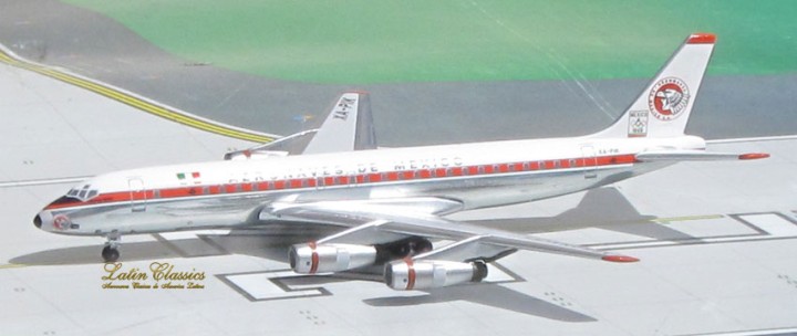 Aeronaves de Mexico DC-8-21 Olympic Games (Aeromexico) Reg# XA-PIK Aero Classic Scale 1:400