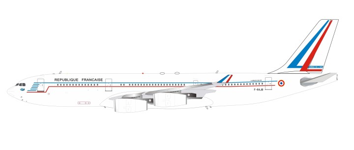 France Air Force Airbus A340-200 F-RAJB stand InFlight IF342FAF01 scale 1:200 