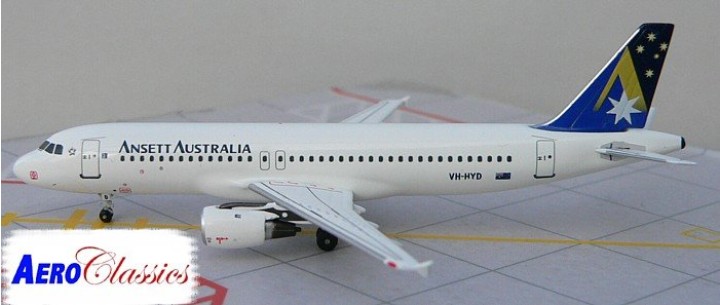 Ansett Australia A320 N/C VH-HYD