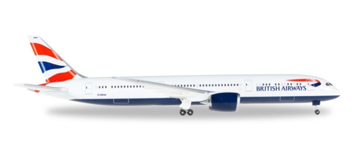 British Airways Boeing B787-9 G-ZBKM Herpa 528948-001 scale 1:500