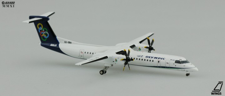 OLYMPIC AIRLINES DASH 8 Q-400 SX-OBA   1:400 JCwings