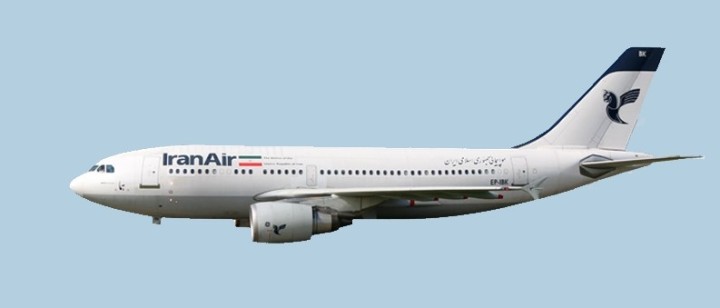 Iran Air Airbus A310-300 EP-IBK AeroClassics AC19215 scale 1:400 
