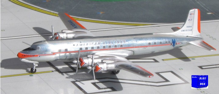 American Airlines DC-7 N301AA Die-Cast AeroClassics Scale 1:400