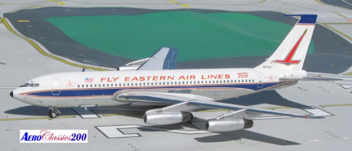 Fly Eastern Air Lines Boeing 720 Reg# N8791E Western Model Scale 1:200