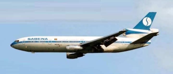 Sabena DC-10-30 O/C OO-SLB AC191205 die-cast Aeroclassics scale 1:500 