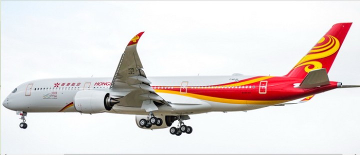 HK Airlines Airbus A350-900 Reg# B-LGA Phoenix Model 04151 Diecast 1:400