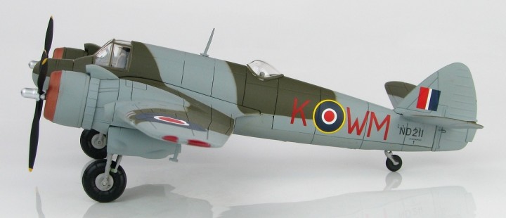 RAF Beaufighter Mk.VIF No 68 Sqn Fairwood Common Airfield May 1944 Hobby Master HA2317 Scale 1:72