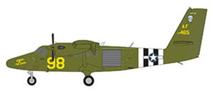 USAF De Havilland DHC-6 (UV-18B) Reg: 77-0465 G2AFO1424 Gemini Jets 1:200