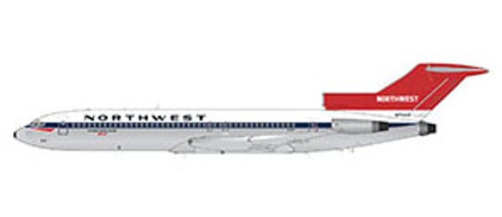 Northwest Airlines Boeing B727-200 G2NWA1430 Gemini Jets 1:200
