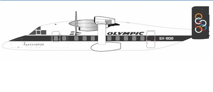Aviation200 Olympic Airways Shorts 330-200