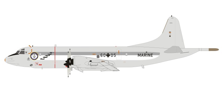 German Navy Lockheed P-3C Orion 6005 with stand InFlight IFP3WGAF0619 scale 1:200