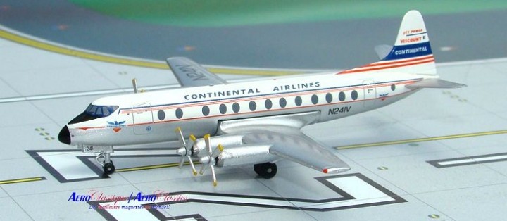 Continental  Viscount 812  Delivery Colors N241V 