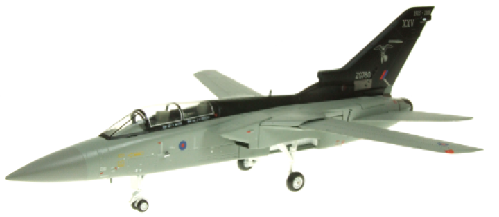 Panavia Tornado F3 No. 25 Squadron, Disbandment Scheme, RAF Leeming, 2008 Scale 1:72 Die Cast Model SGE72-001-01 