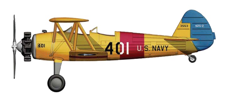 Stearman N2S-2 Kaydet 1/48