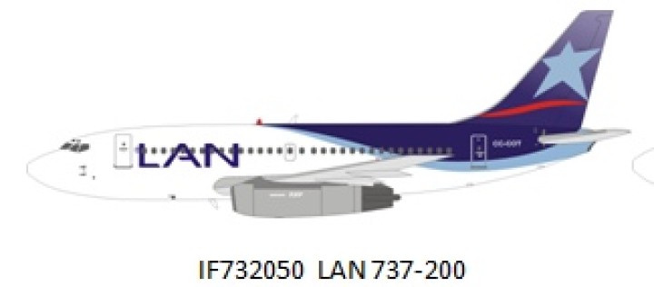 Inflight 200: LAN Chile B737-200 CC-CQT