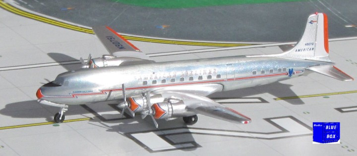 American Airlines DC-6 Reg# N90751 Die-Cast AeroClassics Scale 1:400