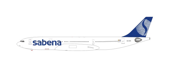 Sabena Airbus A330-200 Reg# OO-SFR Aero Classics Die-Cast Scale 1:400 