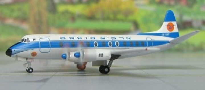 EL AL Arkia Viscount Vickers 800 4X-AVF