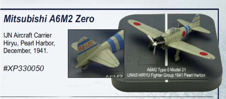 Mitsubishi A6M2 Zero Hiryu  X Plus XP330050