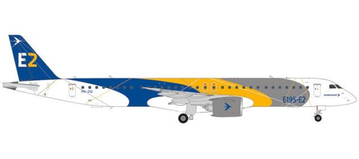 Embraer House E195-E2 HE572842 Herpa Model Scale 1:200 