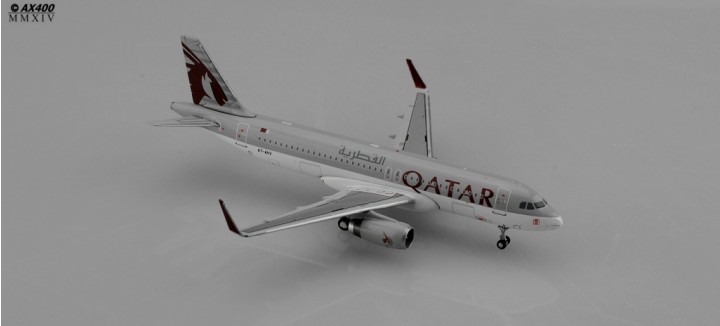 Qatar Airbus A320 Sharklets A7-AWY JC4QTR339 JC Wings 1:400