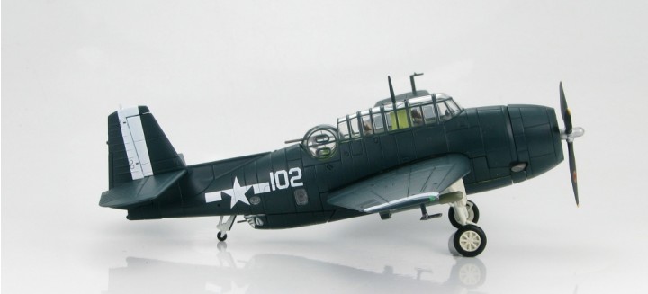 Grumman TBM-3E Avenger VT-10, USS Intrepid, Spring 1945 Hobby Master 1:72 Scale