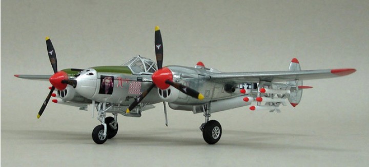 Lockheed P-38J Lightning Diecast Model