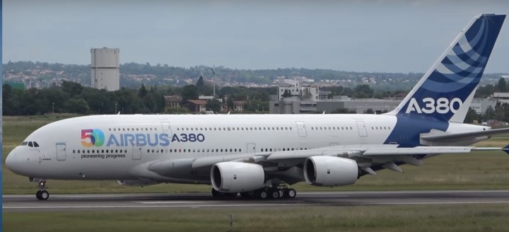 House Airbus A380 F-WWOW 50 Years Pioneering Progress JC LH4AIR148 1:400