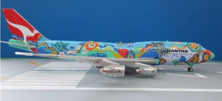 Maquette Skymarks Qantas Nalanji Dreaming Boeing 747-300 – Échelle 1/200