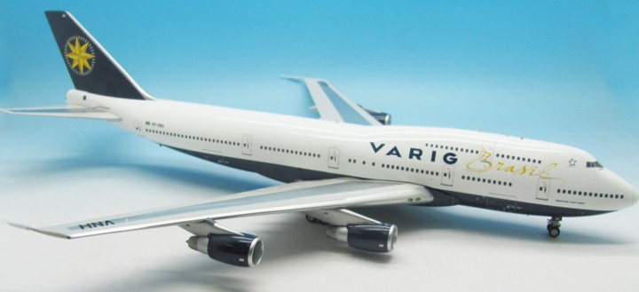 Varig Boeing 747-300 Reg# PP-VNH "Brasil" With Stand InFlight IF7430916 Scale 1:200