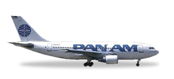 Pan Am Airbus A310-200 Clipper Betsy registration N806PA die-cast Herpa Club 500920-001 Scale 1:500