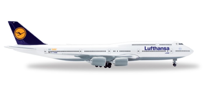Lufthansa Boeing B747-8i D-ABYG "NRW-1500th" Herpa 516068-003 Scale 1:500