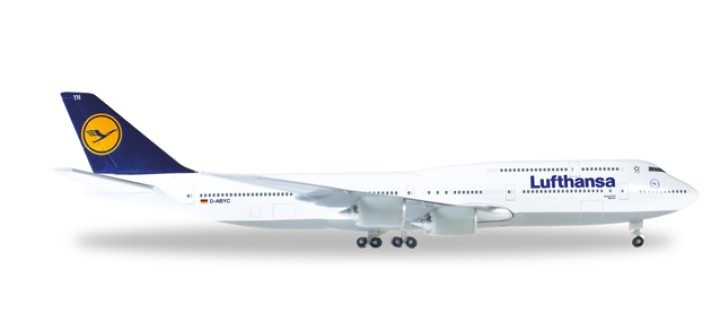 Lufthansa Boeing 747-8 "Sachsen" D-ABYC Herpa 51068-005 1:500