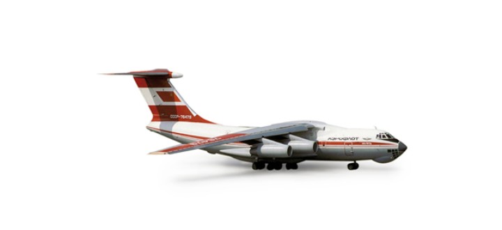 Aeroflot IL76T Dantartic Aviation Colors