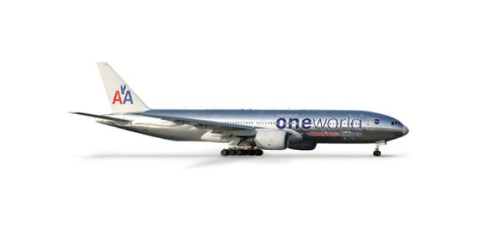 American 777-200 One World Livery
