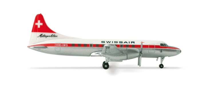 Swissair Convair CV-440 Reg# HB-IMOHerpa 517591 Scale 1:500
