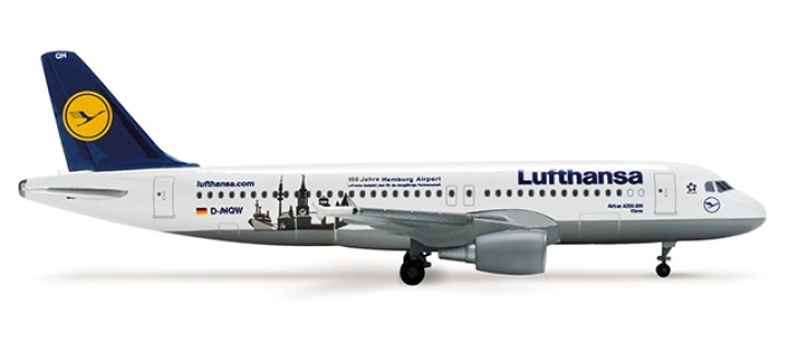 Lufthansa Airbus A320 "100 Jahre Hamburg Airport"