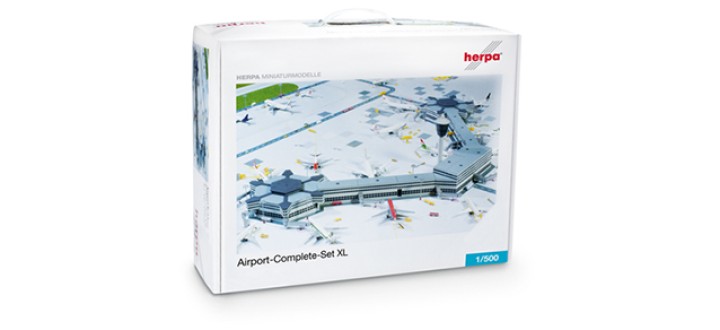 Herpa Airport Complete Set XL diecast model accessory. ezToys