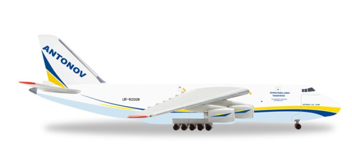 1/400 ヘルパ アントノフ AN-124 ルスラン UR-82008 Antonov Airlines AN-124 New Livery 