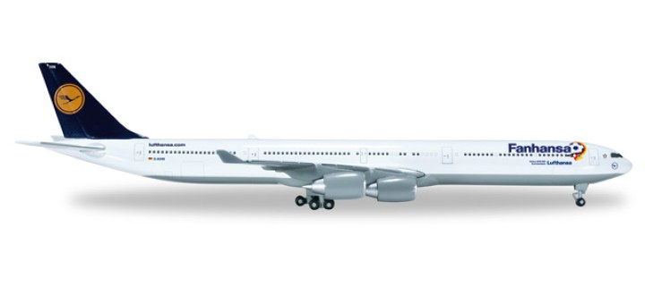 Herpa Wings die-cast model Lufthansa A340-600 