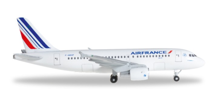 Air France Airbus A319 Reg# F-GRXF Herpa Wings HE527026 Scale 1:500