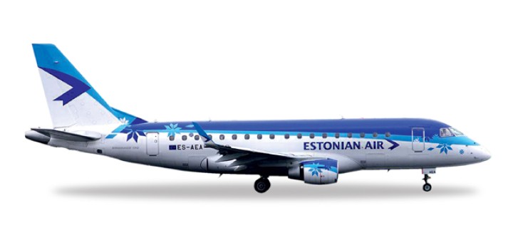 Estonian Airlines Embraer ERJ-170 Reg# ES-AEA Herpa 527422   1:500