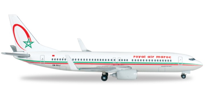 Royal Air Maroc Boeing 737-800 527453 Herpa Scale 1:500