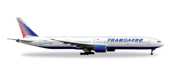 Transaero Boeing 777-300 Herpa 527507 Scale 1:500