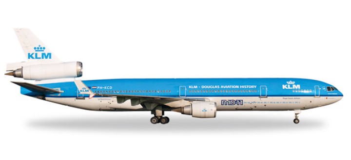 KLM Last  MD-11 "Farewell" Reg# PH-KCD Herpa 527729 Scale1:500