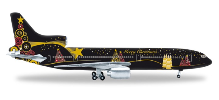 Christmas 2015 Lockheed L-1011-1 Tristar Herpa Wings HE528146 Scale 1:500