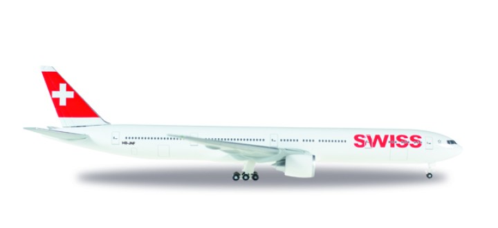 Swiss International Boeing 777-300ER  Herpa 529136-001 Scale 1:500